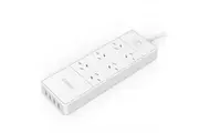 Orico OSD-6A4U AC Outlet & USB Charging Port Surge Protector & Power Board