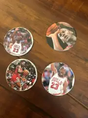 Upper Deck Michael Jordan Chicago Bulls Pogs Set of 4 Collector's Item