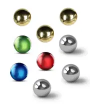 Koda Marble Run Balls Genuine Game Spare Parts Green Red Blue Gold Silver