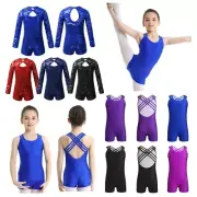 Girls Ballet Dance Leotard Toddler Gymnastic Sports Jumpsuits Dance Wear Costume