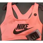 2018 五月 NIKE DRY-FIT SWOOSH FUTURA BRA 運動內衣 橘黑 899371-827