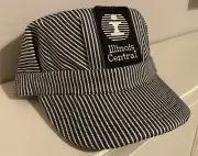 Engineer/Conductor Cap /Hat-(IC) ILLINOIS CENTRAL-adjustable-Adult or Child-NEW