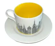 Portmeirion Cityscapes - New York - Coffee Mug Cup & Saucer set