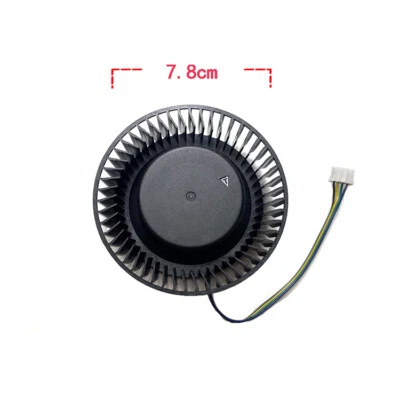 78MM Replacement Graphics Card Cooling Fan for RTX2060 2070 2080 2080ti TURBO