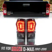 LED TAIL LIGHT LAMP REAR SMOKE BLACK TINT LEN FIT ISUZU DMAX D-MAX 12-2019
