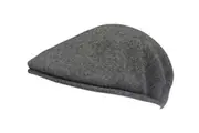KANGOL 504 Wool Ivy Cap Mens Warm Winter Flat Classic Hat - Flannel - L