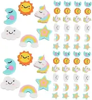 SHINEOFI 180pcs Bulk Mini Erasers for Cute Cloud Animal Moon Back to School Supplies Party Favors Classroom Rewards Student Prizes