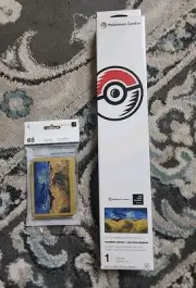 Pokemon Center x Van Gogh Museum Corviknight Wheatfield Playmat & 65 Sleeves New