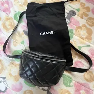 [二手] Chanel 香奈兒 員工腰包 胸包 柔軟牛皮