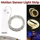 1M/2M/3M Battery Powered LED Strip Light PIR Motion Sensor Wardrobe Cabinet Lamp
