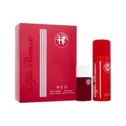 2pc Alfa Romeo Red 15ml EDT & 150ml Deodorant Spray Perfume Fragrance Gift Set