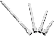 Extended Handle Socket Wrench Set Pcs Drive Socket Extension Polished Chrome Plated Finish Easy to Clean