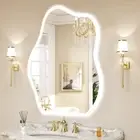 LUVODI Cloud Shape LED Light Mirror Dimmable Frameless Irregular Backlit Mirror