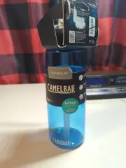 Camelbak Eddy 25 oz./750ml Water Bottle Light Blue / Blue Lid BPA Free-
