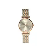 L.1047# Trend Simple Fashion Ladies Watch Stainless Steel Waterproof Quartz Roman Numeral Watch-1#