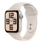 Apple Watch SE 40mm GPS + Cellular Starlight Aluminium Case with Starlight Sp...