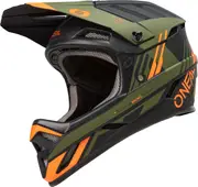 ONeal Backflip Strike S23, bike helmet , color: Matt Black/Orange/Olive , size: L