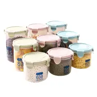 在飛比找松果購物優惠-塑料密封罐奶粉盒食品罐零食品廚房雜糧收納儲物盒 (6.6折)