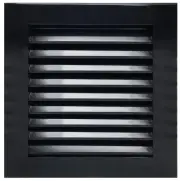 HVAC Premium 24x24 Aluminum Exterior Gable Louver Vent For Walls & Crawlspace