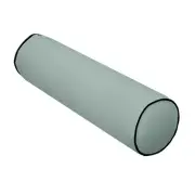 Contrast Pipe Trim Medium 24x6 Bolster Pillow Cushion Insert Slip Cover AD002