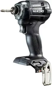HiKOKI WH18DC(NNB) Multi-Volt 18V Cordless Impact Driver Flare Black Tool Only