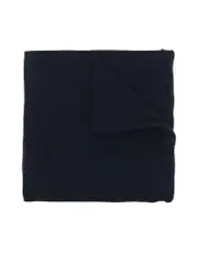 Jil Sander Cashmere Logo Patch Scarf