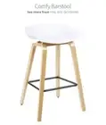 Zanui Ethan barstool white x 3 New