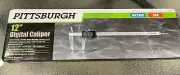 Pittsburgh 12” Digital Caliper Stainless Steel Battery Case