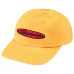 SUPREME SS23 OVAL 6-PANEL 六分割帽 (淡橙色) 化學原宿