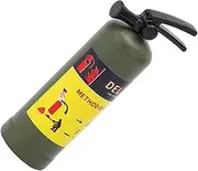 RC Mini Fire Extinguisher with Simulation Design, Portable Lightweight Decorative Toy for AXIAL SCX10 WPL MN Series, Easy Install, Vivid Sticker Decor