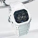 在飛比找遠傳friDay購物優惠-CASIO G-SHOCK 藍牙連線 未來科幻方形電子腕錶 