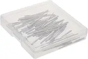 KOCKSHION 60pcs Metal Sewing Machine Needles Ballpoint Heavy Duty for Quilting Sewing