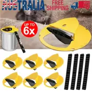 6X Mouse Trap Flip N Slide Bucket Lid Mouse Rat Trap W/ Ladder Mouse trap Catche