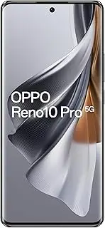 [OPPO] Reno 10 Pro Dual-SIM 256GB ROM + 12GB RAM (Only GSM | No CDMA) Factory Unlocked 5G Smartphone (Silvery Grey) - International Version
