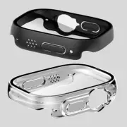 0.2mm Thin Cover Case Tempered Screen Protection For iWatch Series 8 Ultra 49MM