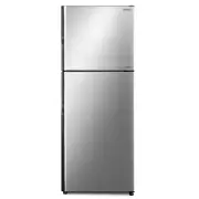 Hitachi 403L Top Mount Fridge - Platinum Silver RVX445PT9PSV
