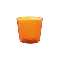在飛比找Yahoo奇摩購物中心優惠-日本KINTO Cast Amber琥珀色雙層玻璃杯 250