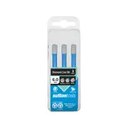 Sutton Tools 6mm Diamond Core Dry / Wet Cut Bit - 3 Pack