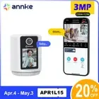 ANNKE 3MP 320° Pan Wireless Camera Baby Pet Monitor Two Way Audio Home Security