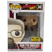 Funko POP Hank Pym Unmasked #346 Bobblehead Ant-Man And The Wasp Marvel New