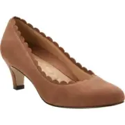Walking Cradles Janie, Light Taupe Suede, sz 9M