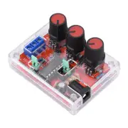 Assembled XR2206 Function Signal Generator Sine Output 1HZ-1MHZ + Acrylic Case
