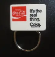 Coca-Cola It's the real thing. Coke Plastic Key Chain