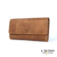 在飛比找蝦皮商城優惠-【CALTAN DESIGN】真皮大容量長夾 075119 