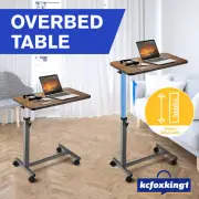 Overbed Table Bedside Sofa Side Laptop End Couch Desk Modern Mobile Rolling Cart