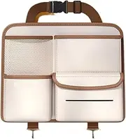 Multi-function Car Seat Back Storage Bag with Tissue Organizer Auto Interior Accessories