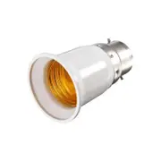 B22 Bayonet Bulb Adapter to E27 Edison Screw Lamp Converter Holder 10pcs