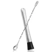 Stainless Steel Stir Spoon Muddler for Cocktails Set - Muddler Old Fashioned ...