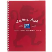 Oxford A4 Lecture Book 120 Page with Scribzee App Red