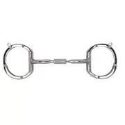 Myler Bits Myler Eggbutt w/Hooks Comfort Snaffle Wide Bit